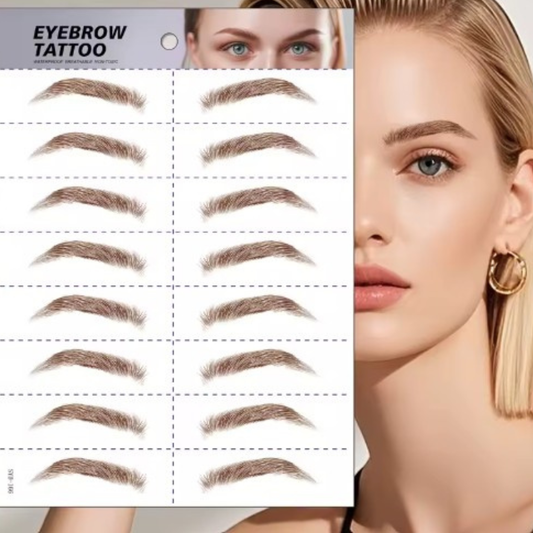Cejas adhesivas efecto microblading